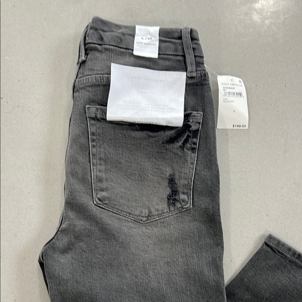 Good American Women's Skinny Jeans in Charcoal